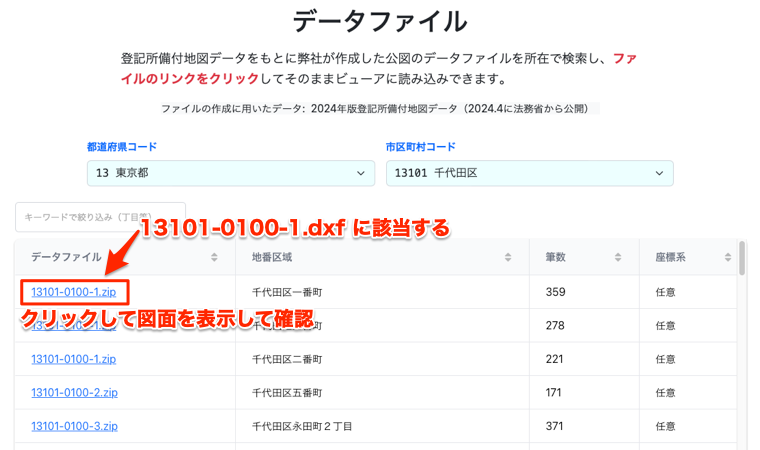 data find by kouzuviewer